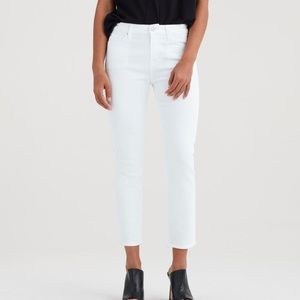 7 for All Mankind - Kimmie Crop Clean White (29)
